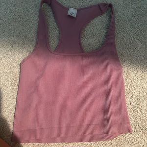 Pink tank top